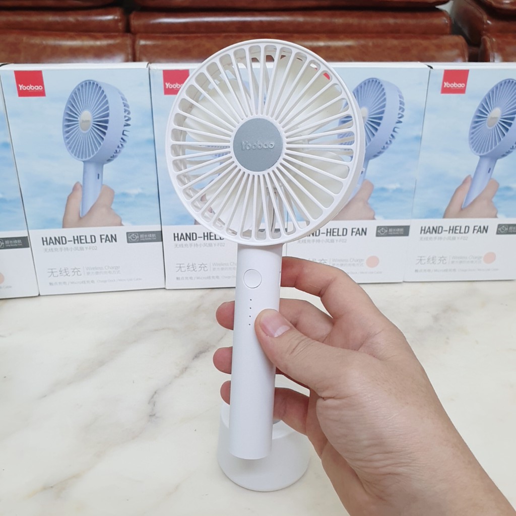 Quạt sạc mini Yoobao F02 2000mAh | BigBuy360 - bigbuy360.vn