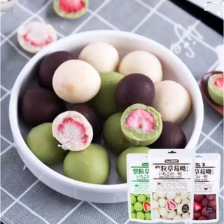 SOCOLA BỌC DÂU TÂY SẤY [Truyền thống/Matcha/Sữa]
