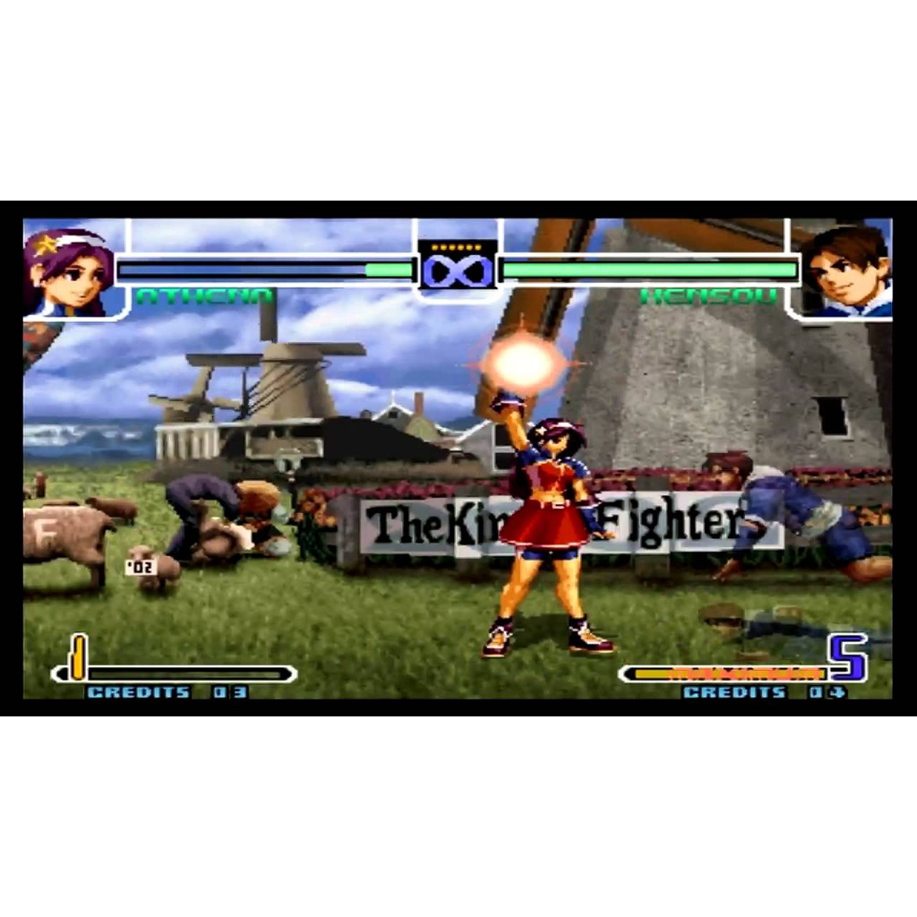 Đĩa Dvd Ps2 King Of Fighters 2002 & 2003 (2 Đĩa)