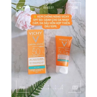 Kem Chống Nắng Vichy Ideal Soleil SPF 50+ Của Pháp
