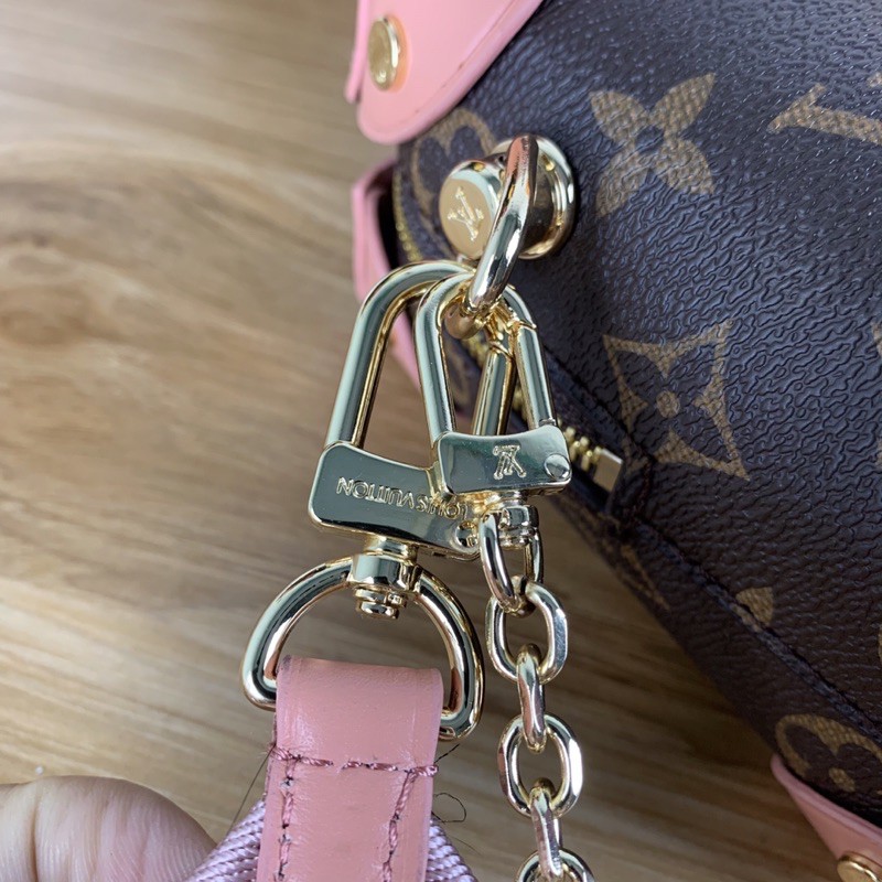 Túi xách LV Louis Vuitton Petite malle màu hồng size 20cm