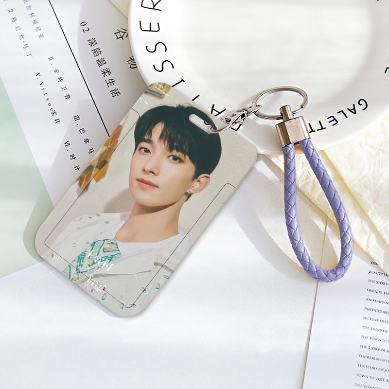 Ví Đựng Thẻ Phong Cách Nhóm Nhạc SEVENTEEN Darling Dễ Thương Ốp
