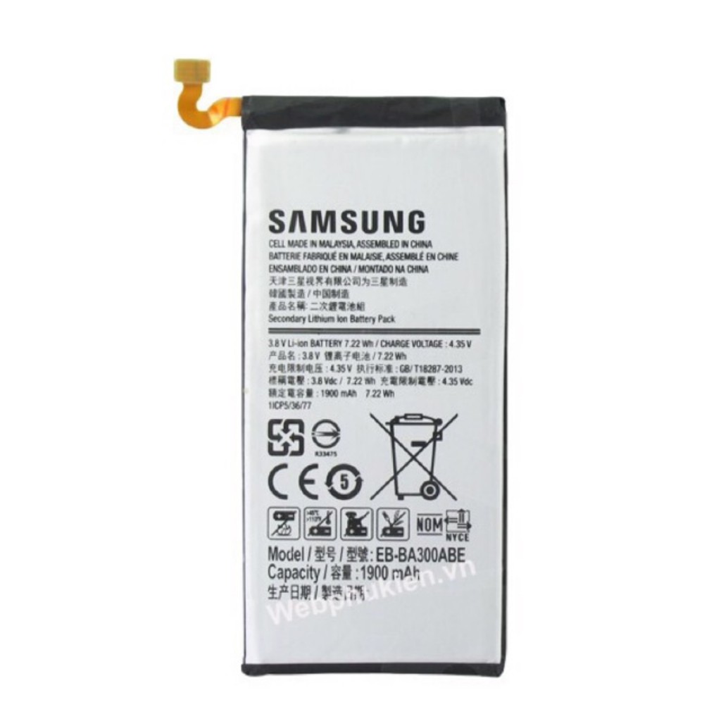 [GIÁ SIÊU RẺ] Pin Samsung A3 2015 xịn có bảo hành