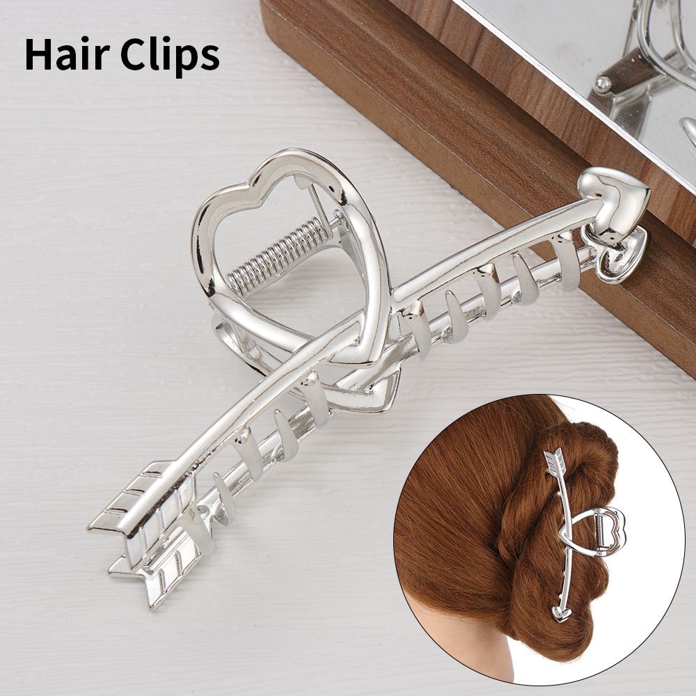 MOILY Fashion Hair Claw Elegant Hair Clips Butterfly Hairpin All-match Hair Accessories Shark Clip Women Girls Non Slip Ornament Styling Tools