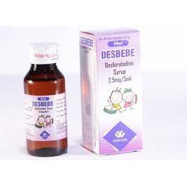Desbebe siro ngăn tình trạng dị ứng, ổn định hệ miễn dịch cho trẻ  Lọ 60ml