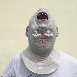 (CÓ SẴN) Mặt Nạ Hoá Trang Halloween, Mặt Nạ Đầu Lật Ngược Kinh Dị