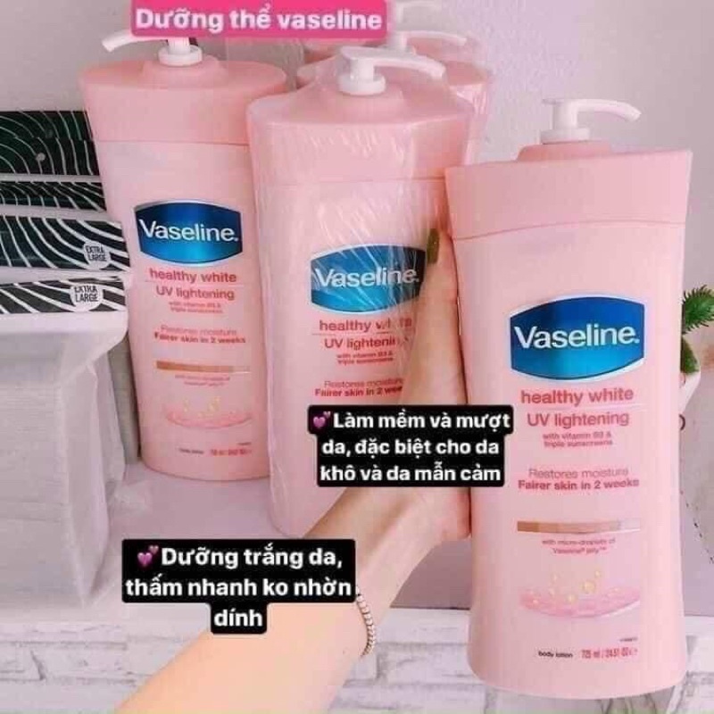 Dưỡng thể Vaseline 725ml