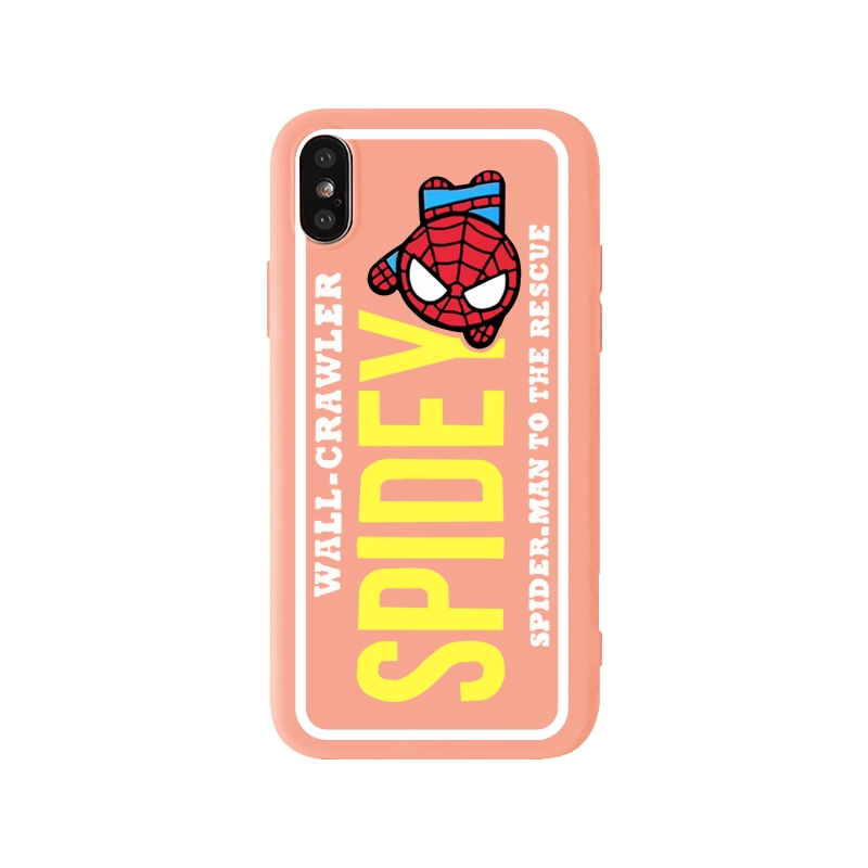 Ốp lưng kiểu dáng Avengers bằng silicone 1.5mm cho điện thoại iPhone XS XR XSMAX 6/6s 7/8 6plus/6Splus 7plus | BigBuy360 - bigbuy360.vn