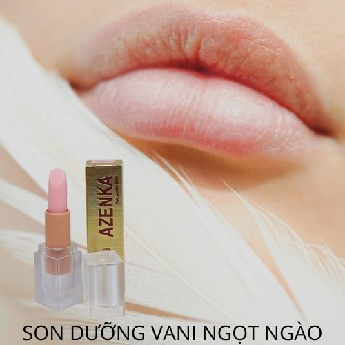 Son dưỡng môi AZENKA - Dưỡng ẩm làm sáng màu môi và chống nứt nẻ ,an toàn cho cả mẹ bầu và bé - Thỏi 3.8g ♥️ SONDAZK