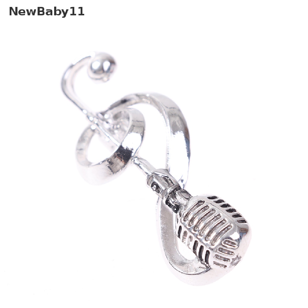 Ghim Cài Áo Hình Micro Màu Bạc Phong Cách Cổ Điển Cho Nam Và Nữ