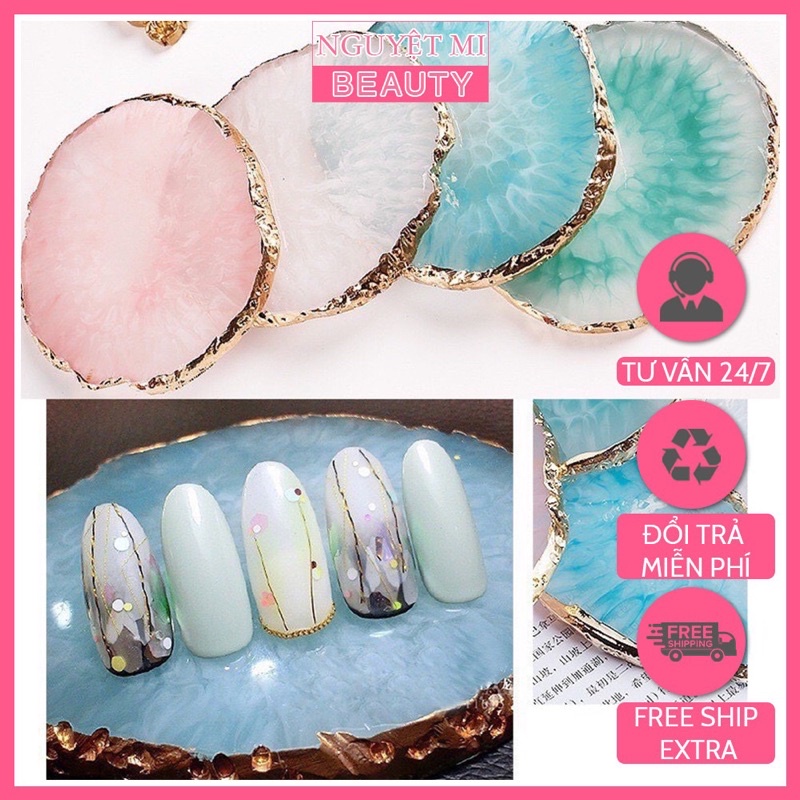 Miếng đá pha sơn ,chụp ảnh nail