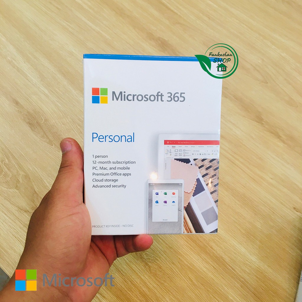 Key Microsoft 365 Personal | 12 tháng | Dành cho 1 người| 5 thiết bị/người | Trọn bộ ứng dụng Office | 1TB OneDrive