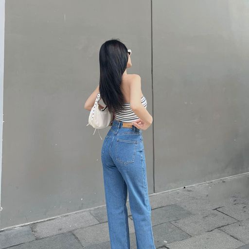 Áo Croptop Nữ Sleeveless Twisted , Chất Vải Thun Sọc Thoải Mái , WC000182,SOMEHOW