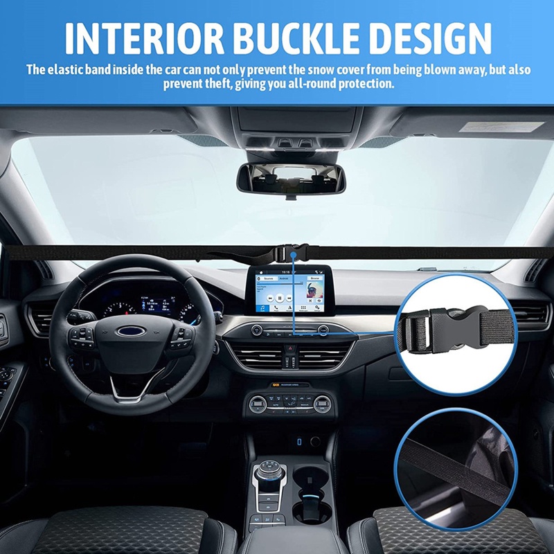 Vỏ Bọc Kính Chắn Gió Chống Tuyết Chống Thấm Nước