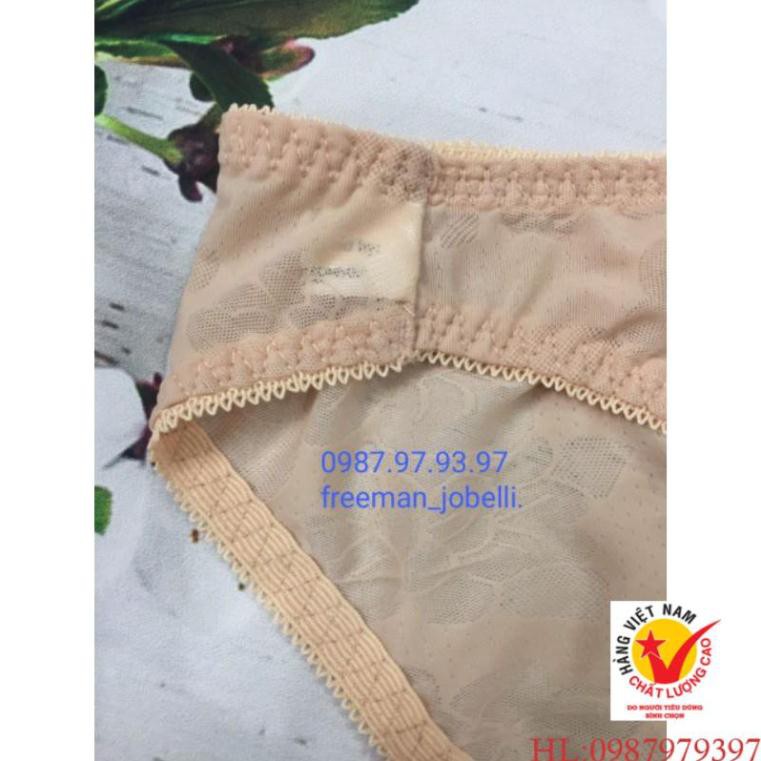 ,quần sịp nữ lưới lụa mịn màng dập hoa