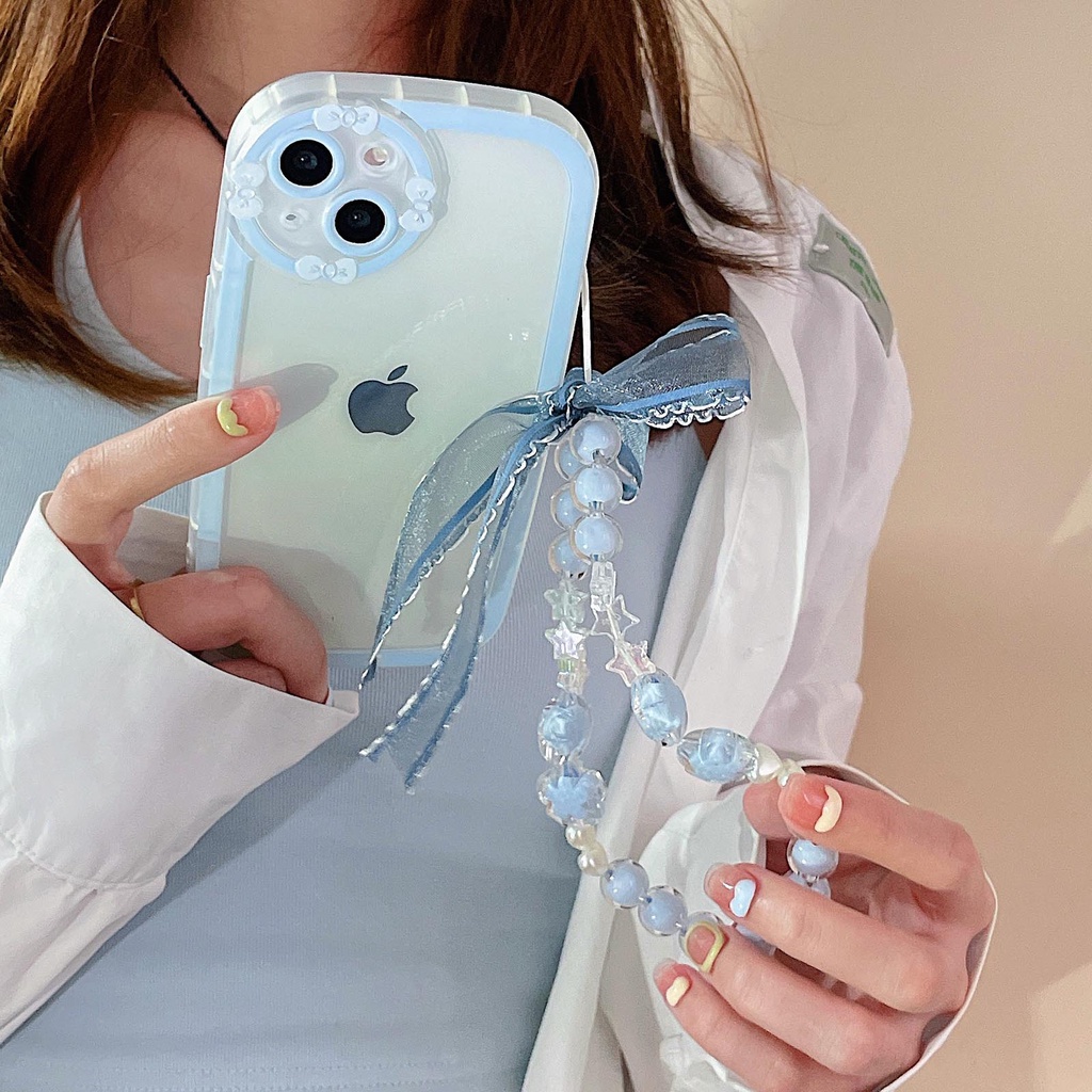 Dây GàI HọA TiếT TráI Tim Dễ Thương Để GắN ĐiệN ThoạI Airpods TiệN DụNg