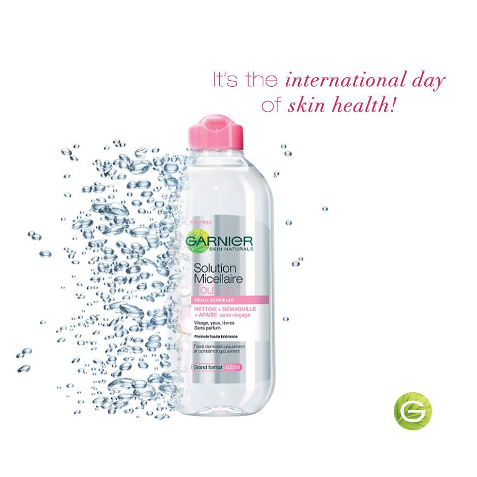 Garnier - Nước Tẩy Trang Garnier Micellar Cleansing Water 400ml