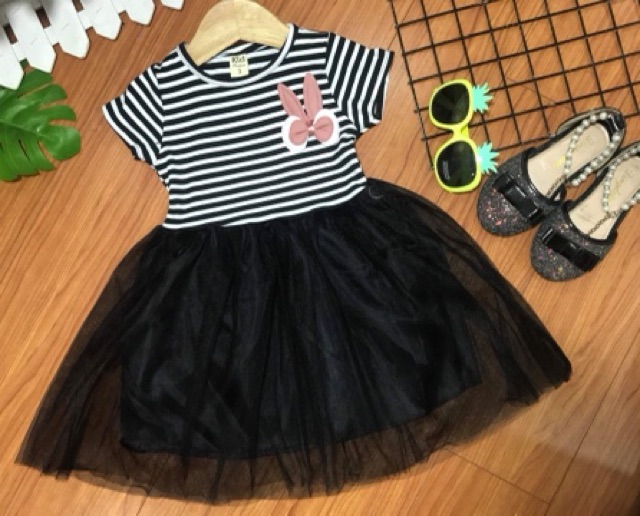 Váy cotton công chúa bồng xoè bé gái 10-20 kg