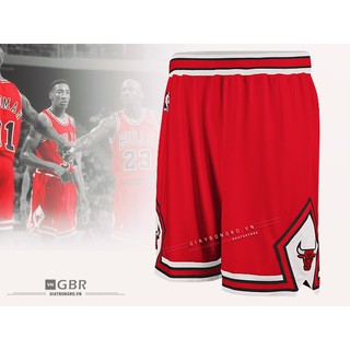 Quần bóng rổ NBA Jersey Chicago Bulls Red