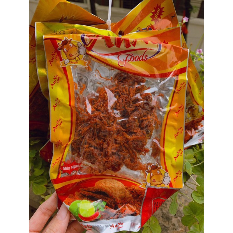 Túm 10 Gói Bò Khô siêu ngon(gói to)