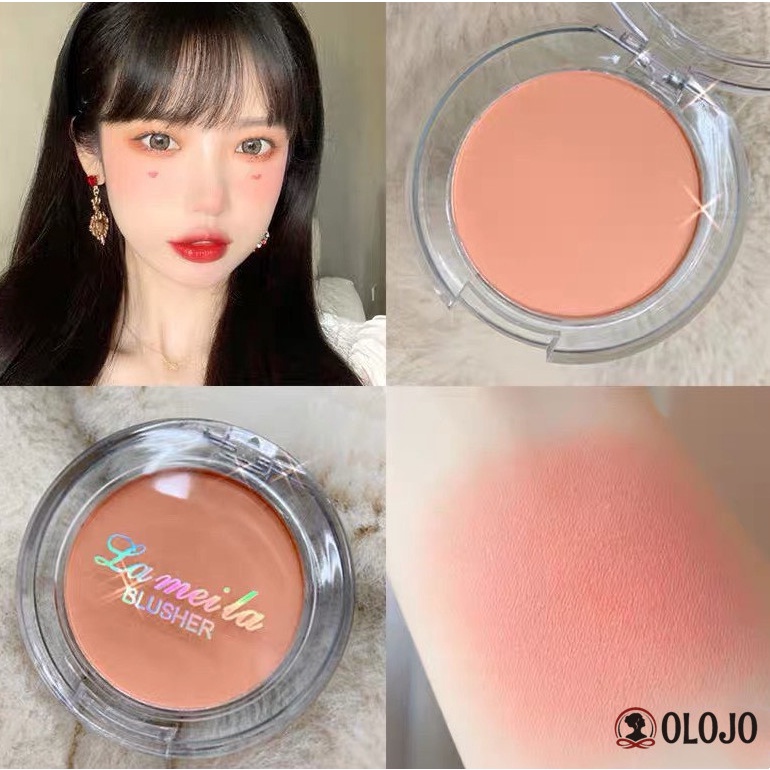 ⚜️Phấn Má Hồng Phong Cách Hàn Quốc Lameila Blusher Tông Lì Và Nhũ Color Geometry