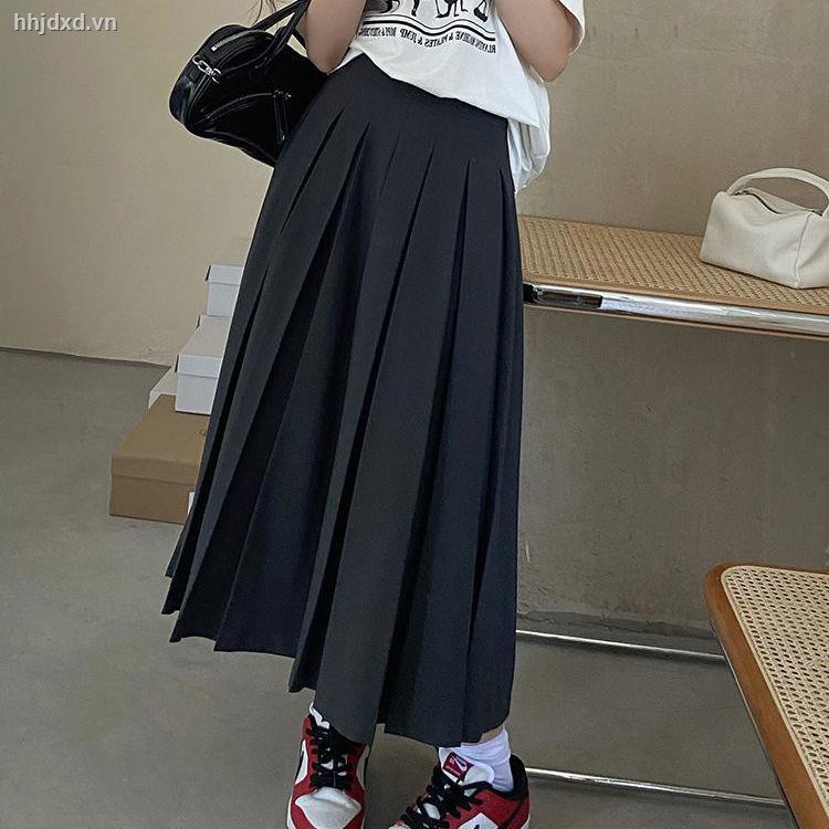 Set áo tay ngắn + chân váy xếp ly thời trang mùa hè 2021 sành điệu cho nữ (có bán lẻ)