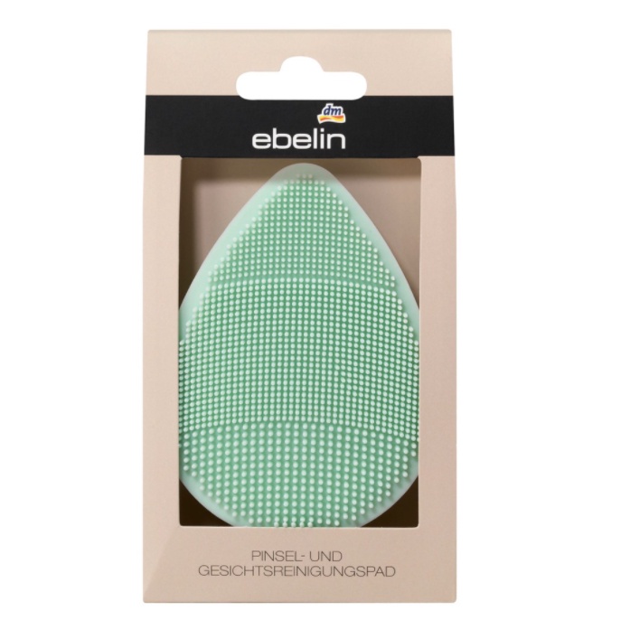 Miếng rửa mặt Silicon Ebelin Đức bền &amp; sạch sâu lỗ chân lông, màu ngẫu nhiên - Shop Viloet