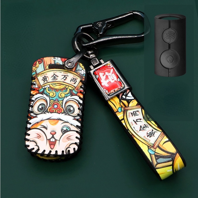 Bao Da Đựng Chìa Khóa Điều Khiển Từ Xa Cho Xe Mô Tô YAMAHA NMAX155 XMAX300 2020 Y16zr Nvx155 Nmax155X XMAX300 Giá Đỡ