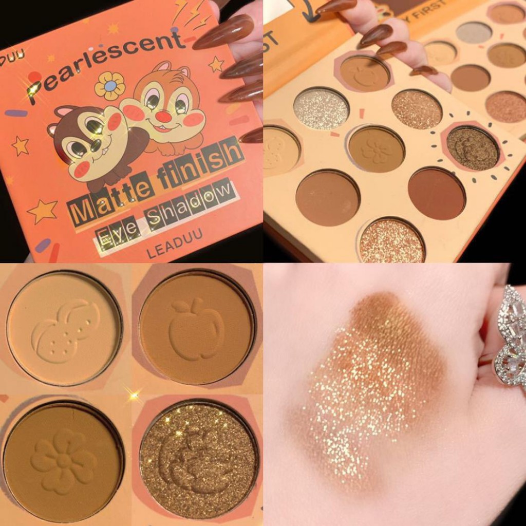 Phấn Mắt Von Gee 9 Màu Nội Địa Trung Hình Chú Sóc | BigBuy360 - bigbuy360.vn