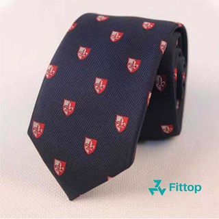 Cà vạt họa tiết 6cm fittop cavat-159