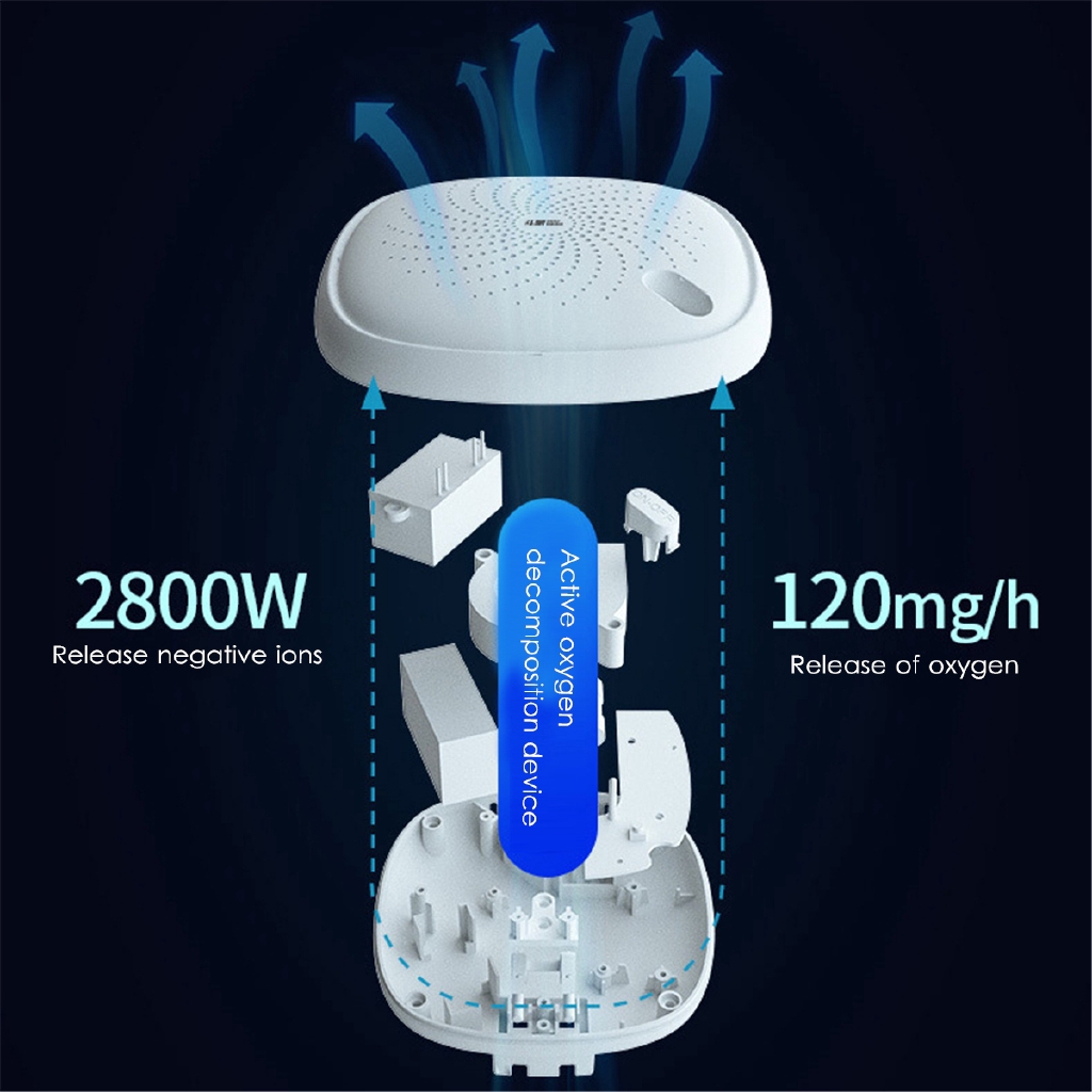 Máy lọc không khí ozone ion trong không khí khử mùi vệ sinh 100v-240v