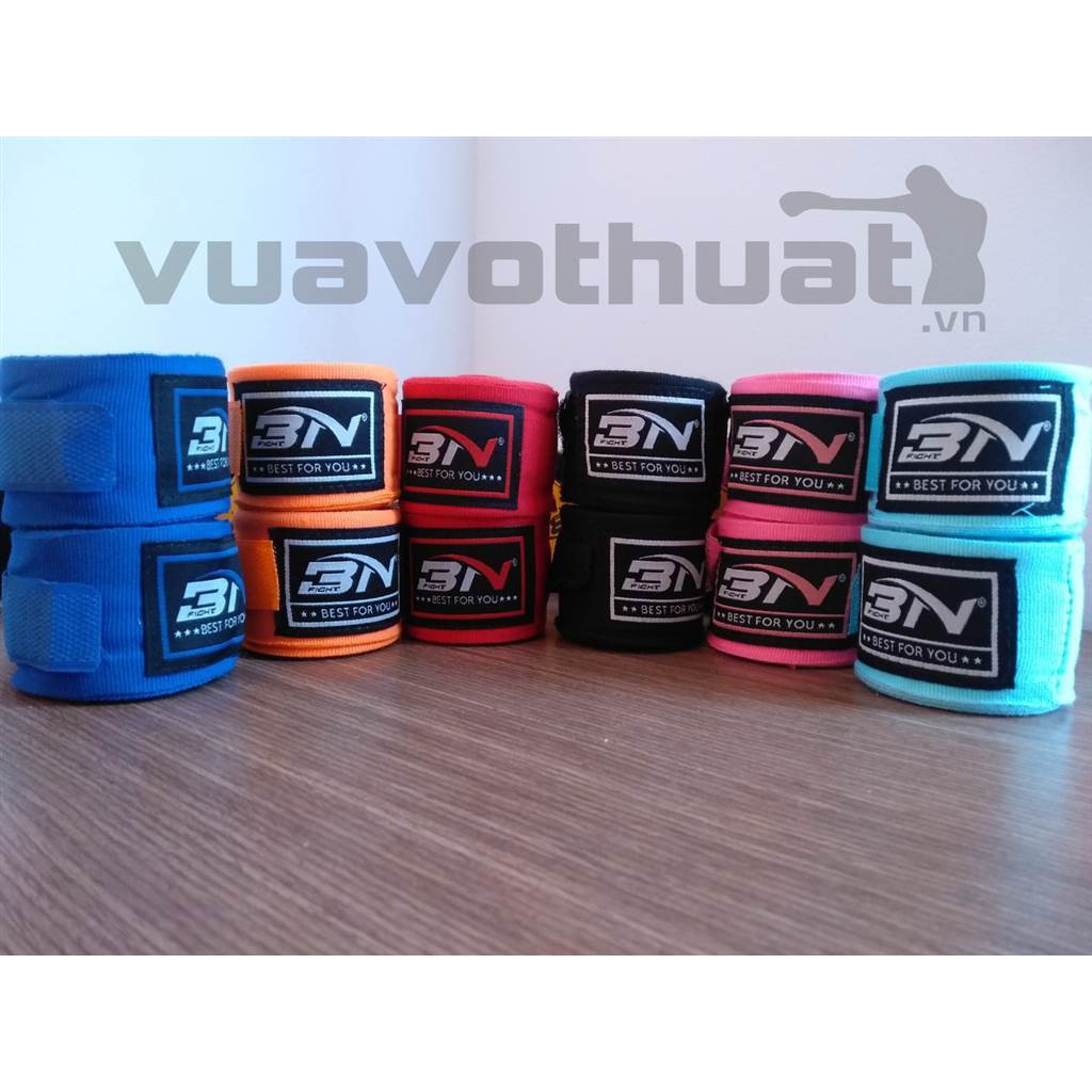 BĂNG ĐA QUẤN TAY BN CAM 3 MÉT TẬP BOXING MUAYTHAI KICKBOXING MMA