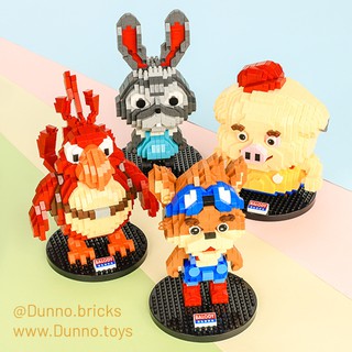 Mô hình Lắp ráp Cute Animal - Nhận Vật Hoạt Hình dễ thương Balody