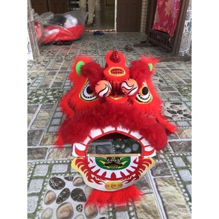 ĐẦU LÂN cho trẻ 6 đến 10tuổi loại kim xa Có Đèn (Tặng kèm đuôi kim xa)