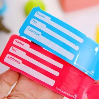 Thẻ tag hành lý hình thú