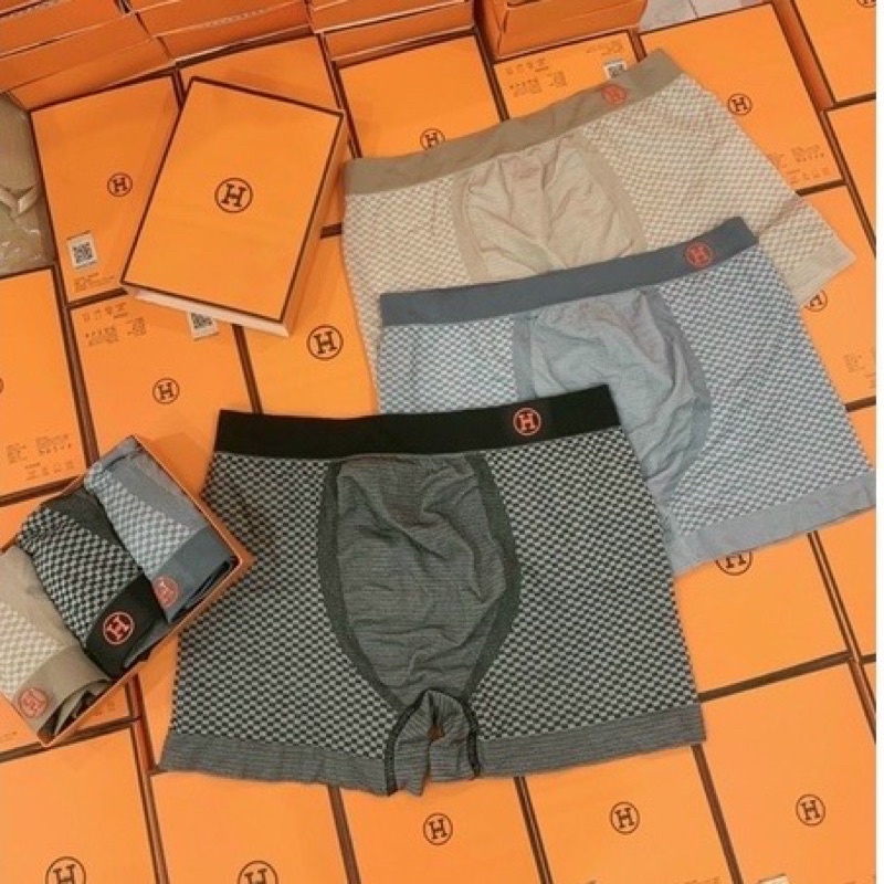 Combo 3 quần sịp nam đùi Hm cao cấp freesize < 65kg