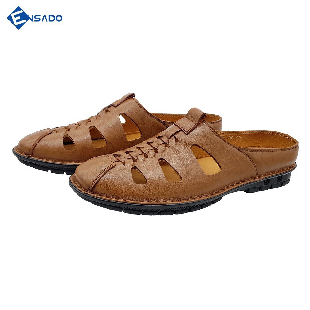 Giày Lười Hè Giày Mùa Hè Nam Da Bò Đẹp Độc Đáo Ensado LH0816