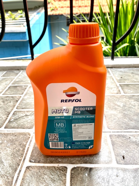 Nhớt repsol scooter synthetic 10w40 MB 800ml