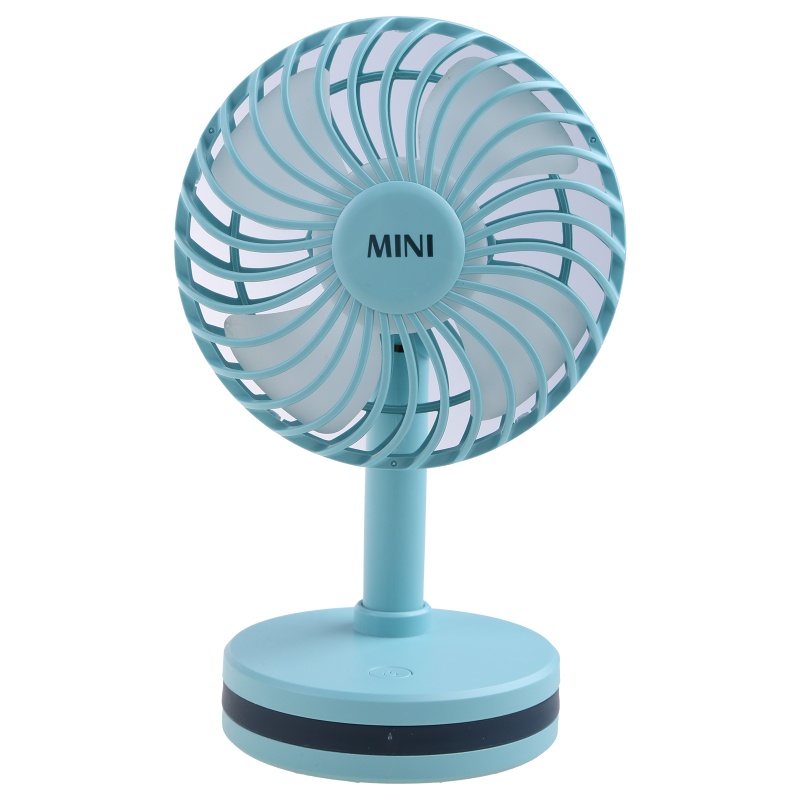 Quạt Nhỏ Để Bàn 3 Cánh 3 Tốc Độ Kèm Sạc USB Tiện Dụng Cho Xe Hơi / Xe Tải