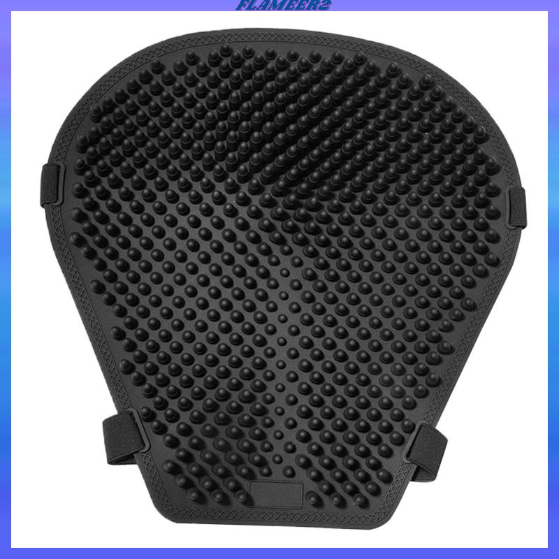 Đệm Ngồi Xe Máy Bằng Silicone Thoáng Khí Giảm Áp Lực Dài Flameer2