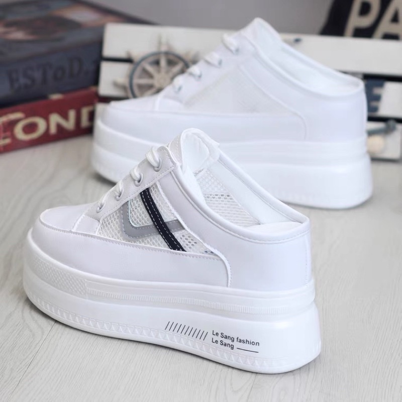 Giày sục thể thao độn đế 9cm ⚡️ANDUSTORE⚡️
