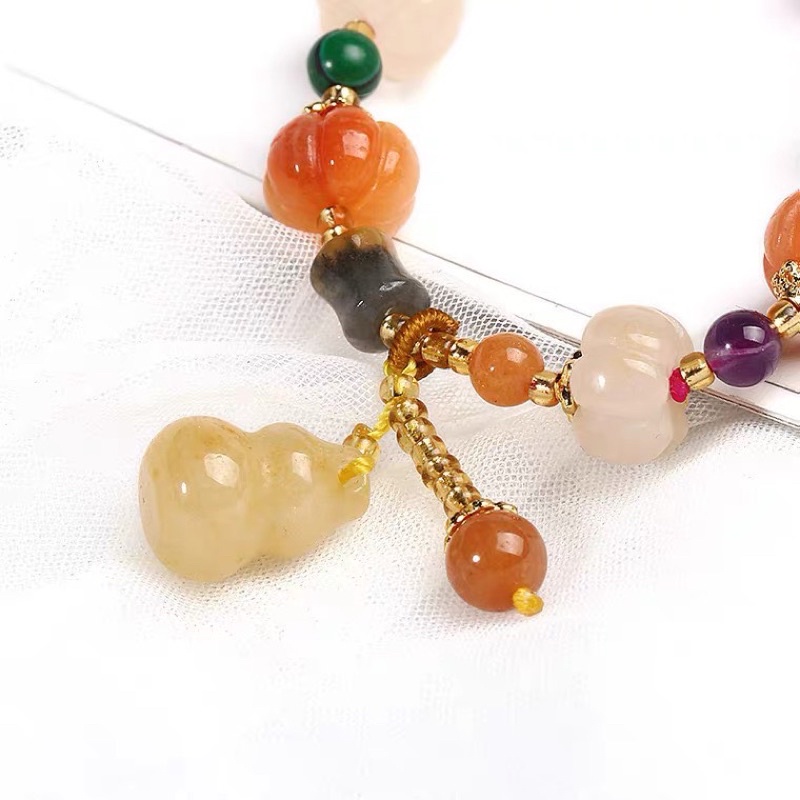 Vòng đeo phong thủy kiểu quả bí ngô