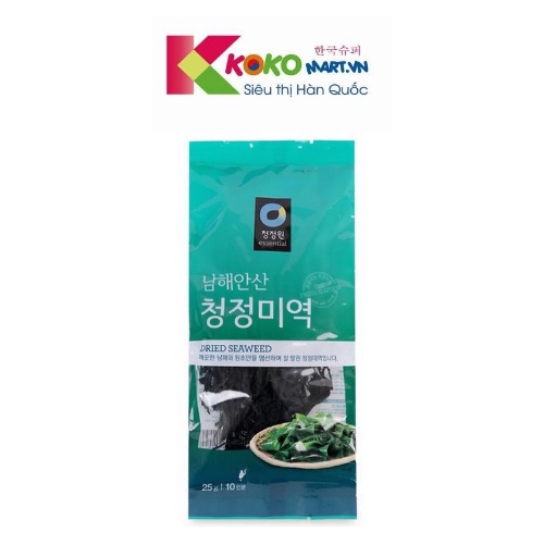 Rong biển khô nấu canh Daesang Hàn Quốc 25g