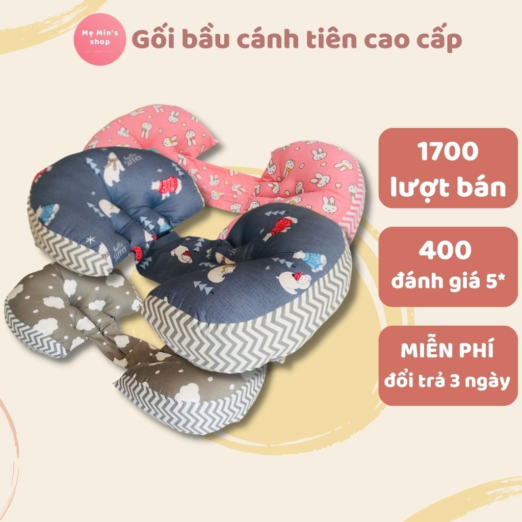 Gối bầu cánh tiên cao cấp - gối ôm mẹ bầu giảm đau lưng ngủ ngon giấc