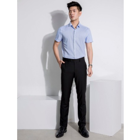 Áo sơ mi nam ARISTINO ngắn tay ass518s7 sợi tre kháng khuẩn siêu mềm mát - slim | BigBuy360 - bigbuy360.vn