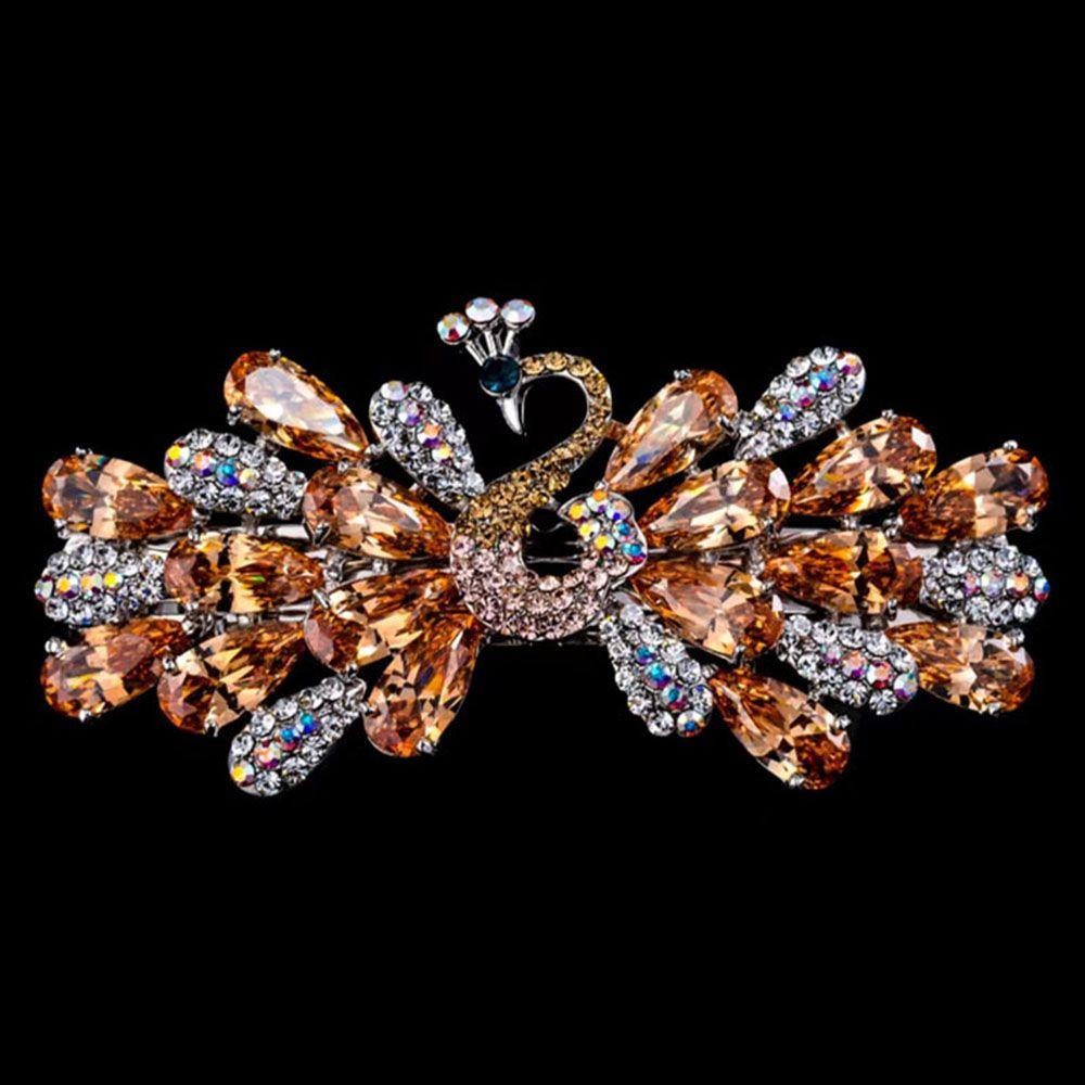 Kẹp Tóc Đuôi Công Phong Cách Vintage Đơn Giản Cho Nữ Giá Đỡ