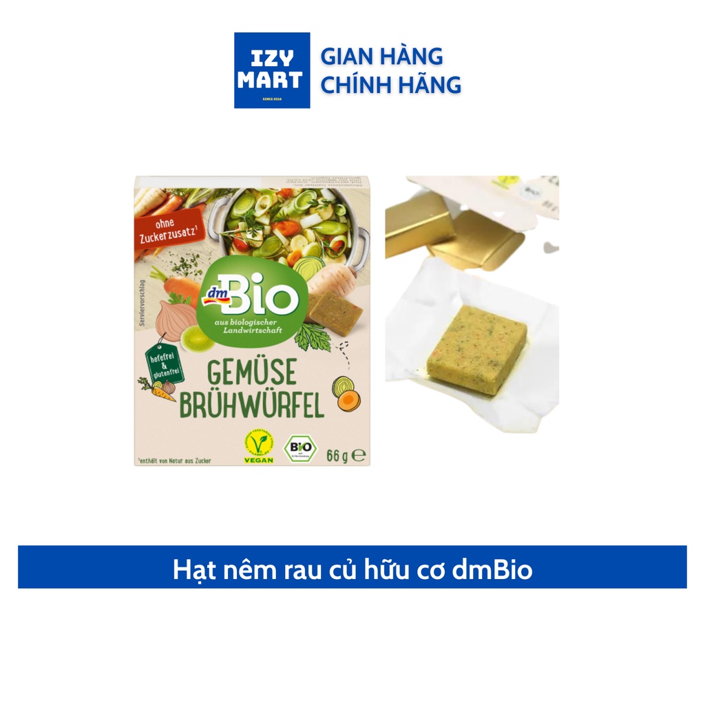 Hạt nêm rau củ hữu cơ dmBio