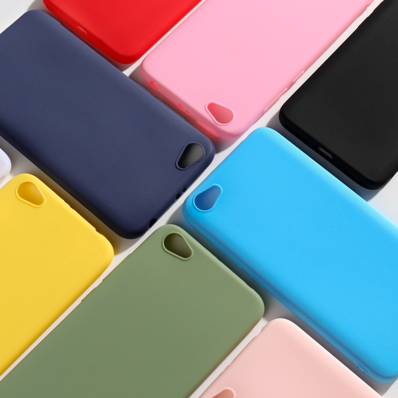 ốp điện thoại Silicon Mềm Màu Trơn Cho Xiaomi Redmi Note 5a Redmi Y1 Lite Redmi Note5A 16gb 5.5 Inch