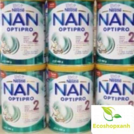 Combo 3 lon Sữa NAN OPTIPRO 2 Mẫu Mới 400g (Date 2021)