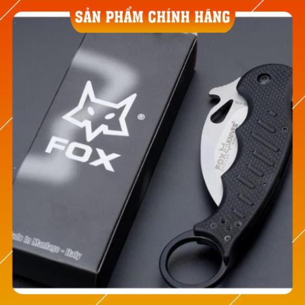 [FreeShip – Giảm 30k]  Dao Phượt Quân Đội Chính Hãng Cao Cấp FOX TRẮNG - Dao Phượt Đa Năng Giá Rẻ - Dao Gấp Du Lịch